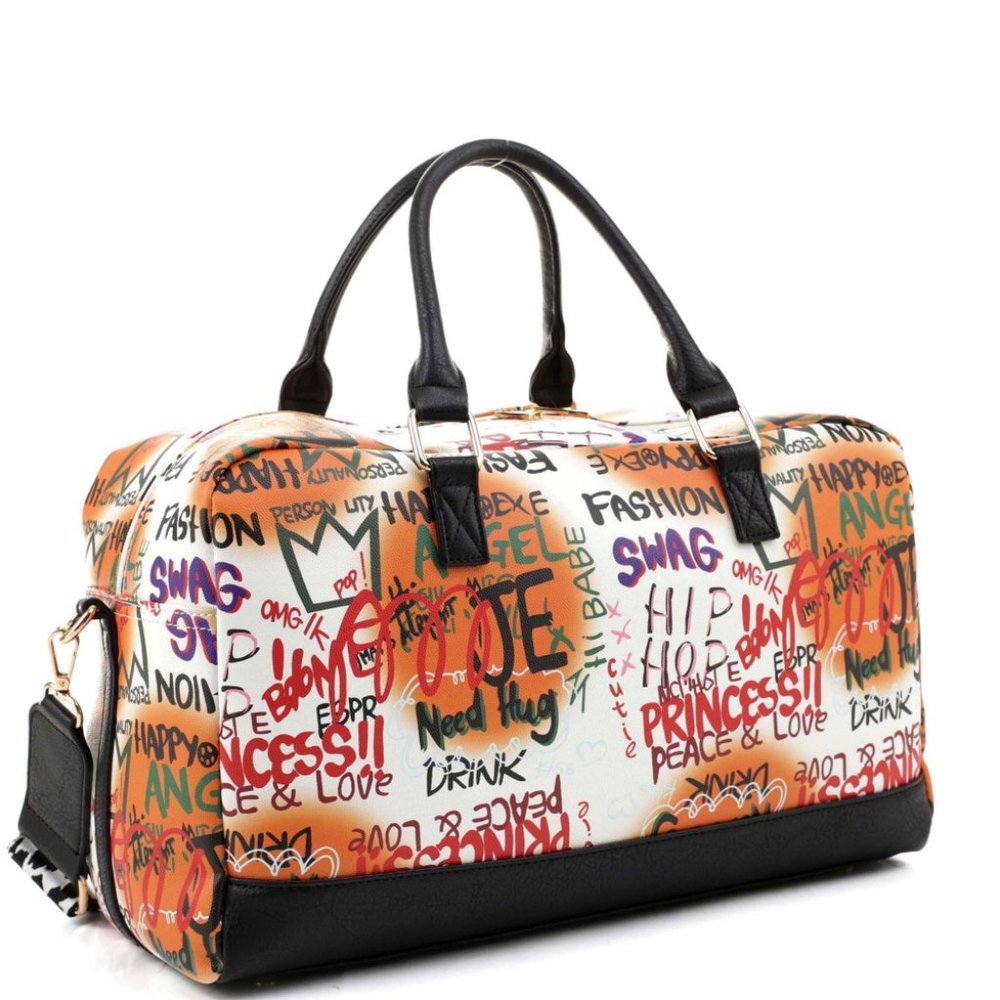 Graffiti 2way Travel-Weekender Duffel Bag